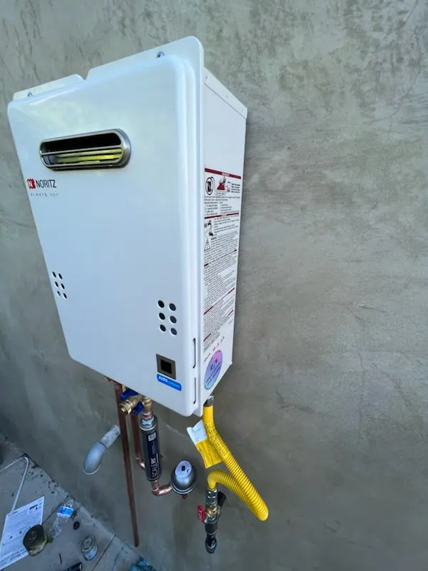 Tankless water heater installation for Westwood Lake homes